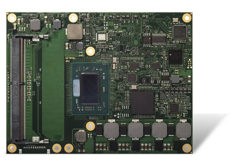 AMD Ryzen™ basiertes congatec COM Express Modul für den industriellen Temperaturbereich